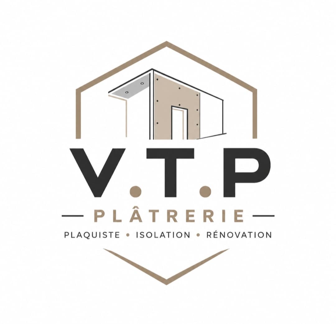 Logo V.T.P Plâtrerie